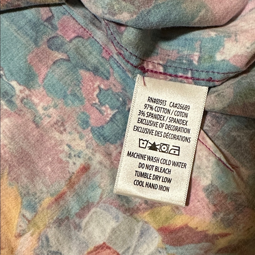 Robert Graham Multicolor Floral Button Down Shirt - Picture 4 of 13
